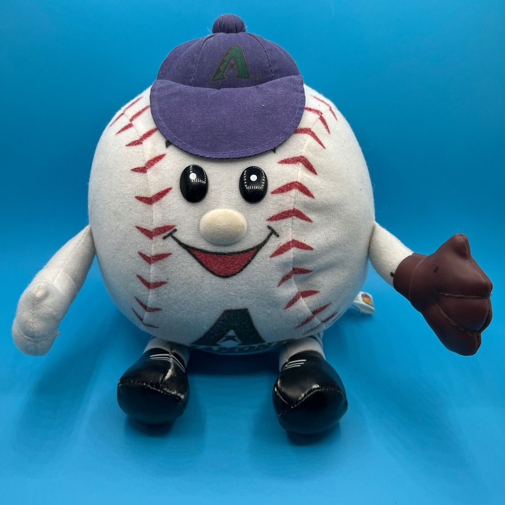 VTG Arizona Diamondbacks Baseball Plush Toy Mascot Character MLB